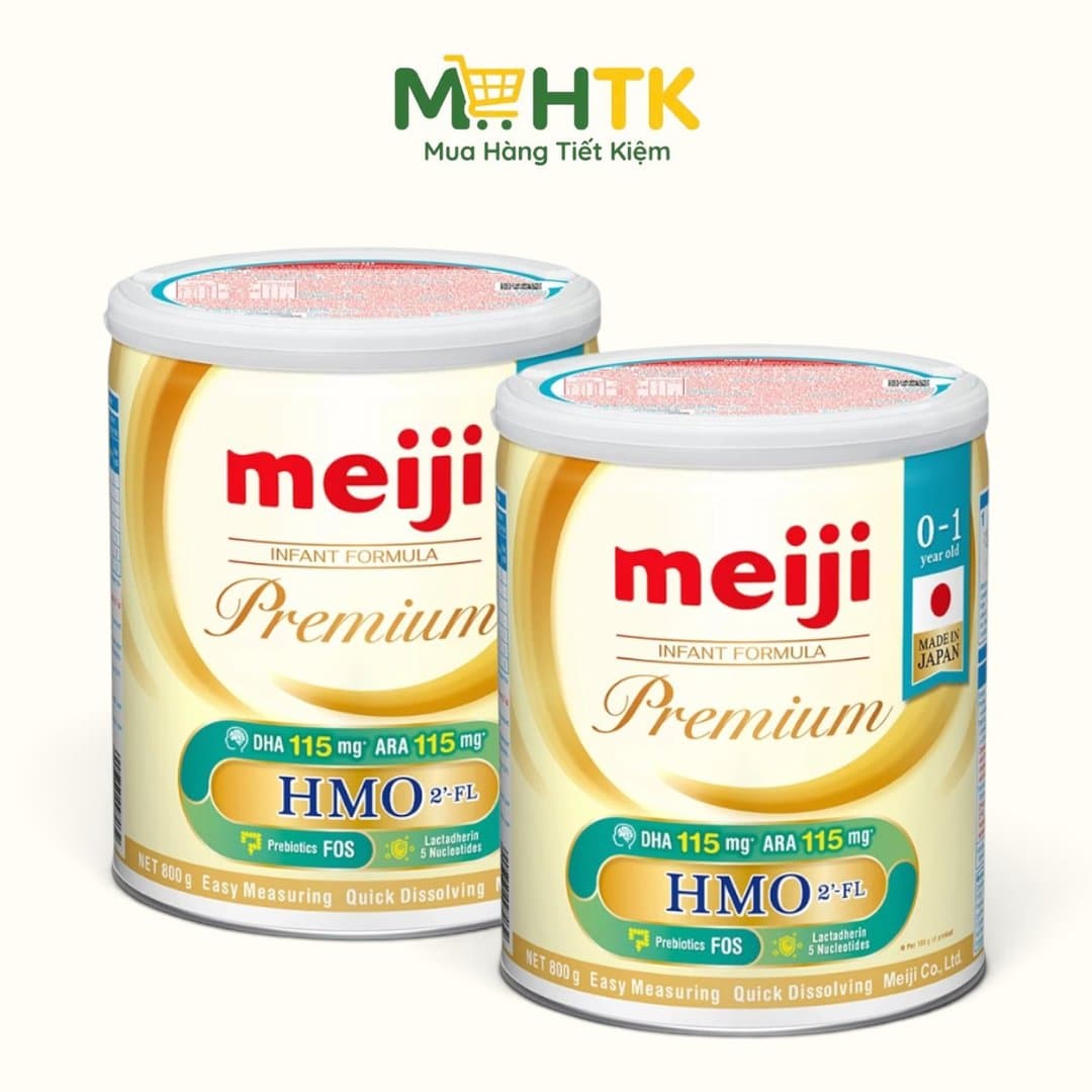 Combo 2 SPDD CT Meiji Premium Infant Formula 800g