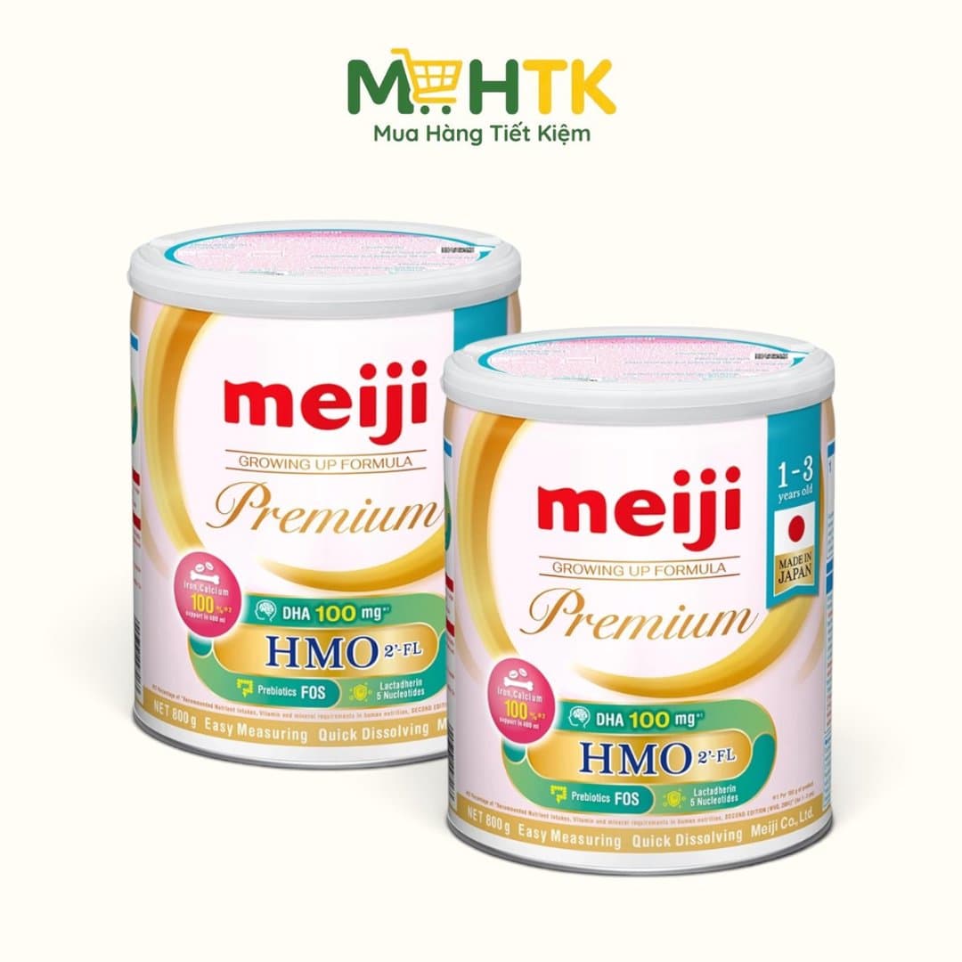 Combo 2 SPDD CT Meiji Premium Growing up Formula 800g