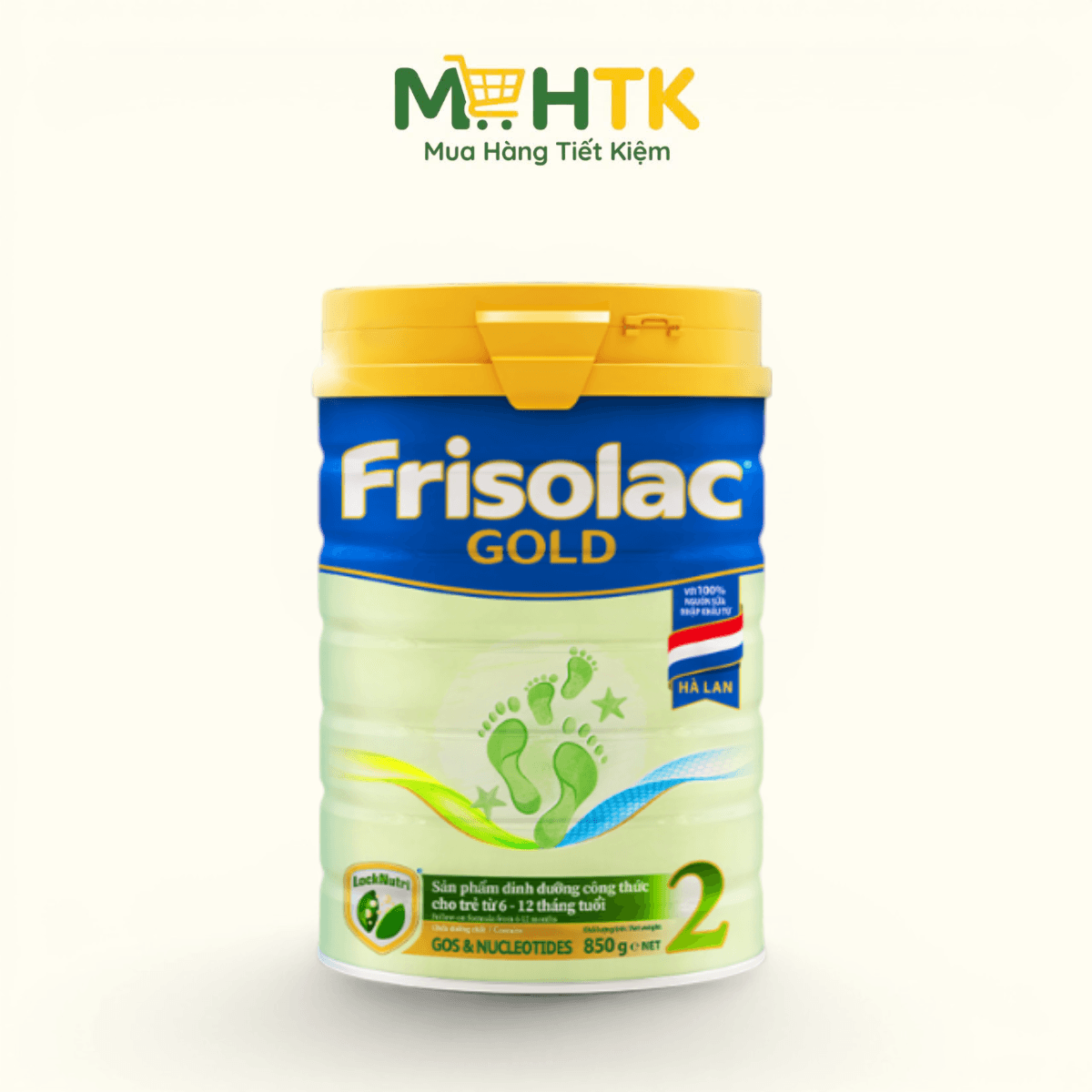 Sữa bột Frisolac Gold 2 cho trẻ từ 6 - 12 tháng tuổi 800g — 1