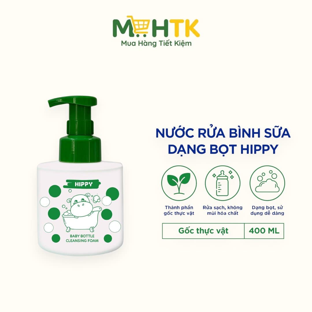 Nước rửa bình sữa HIPPY 400 ml — 1