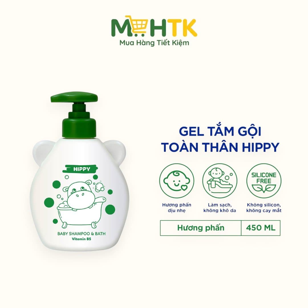 Tắm gội HIPPY 450 ml — 1