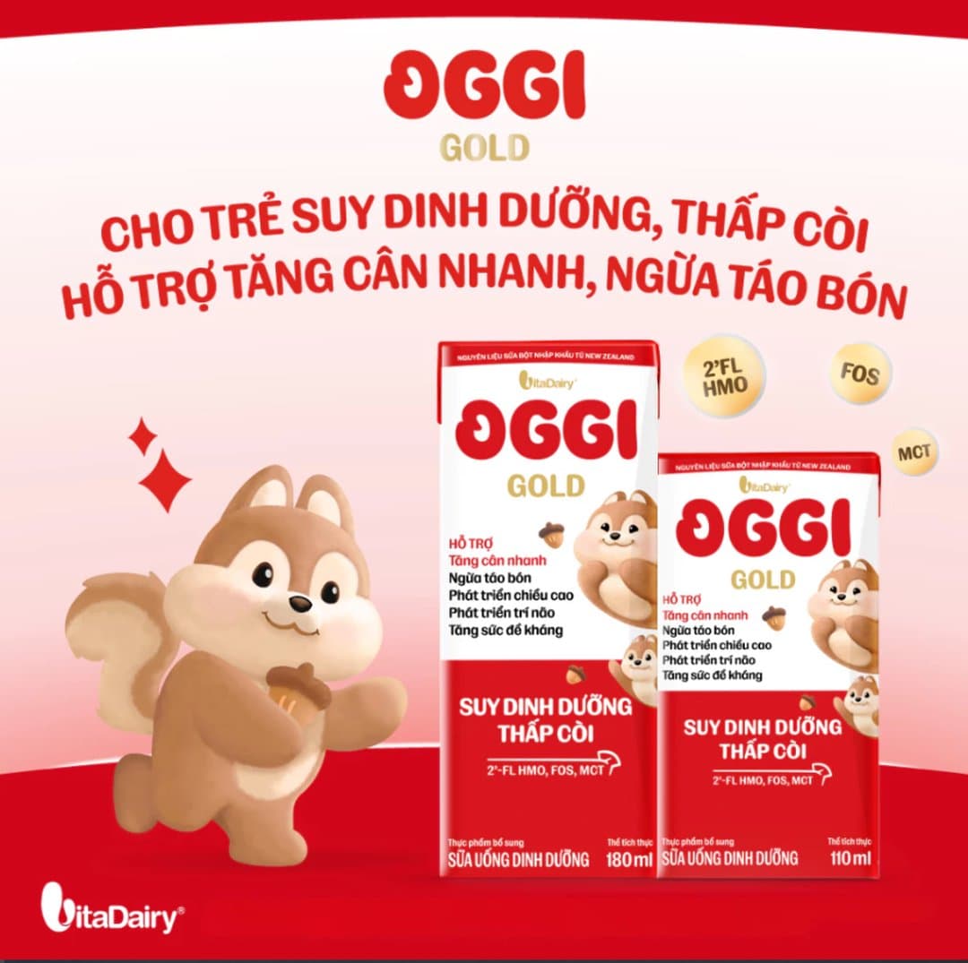 Thùng sữa nước pha sẵn Oggi Suy Dinh Dưỡng 110ml x 48 hộp — 4