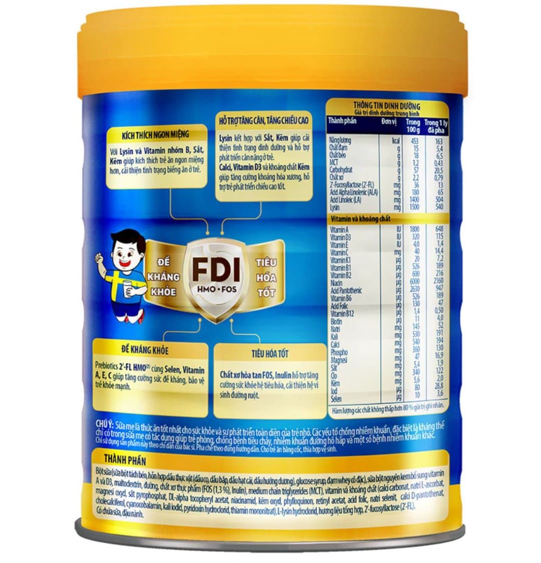 Sữa bột NutiFood Grow PLUS+ Xanh cho trẻ từ 1 - 2 tuổi 1500g — 2