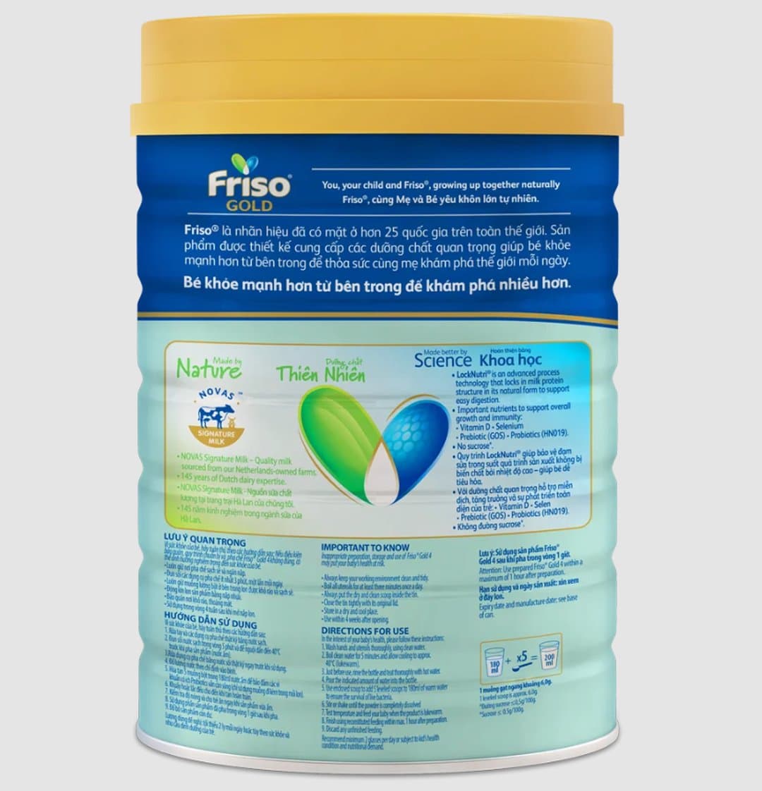Sữa bột Friso Gold 4 cho trẻ trên 2 tuổi 1400g — 3