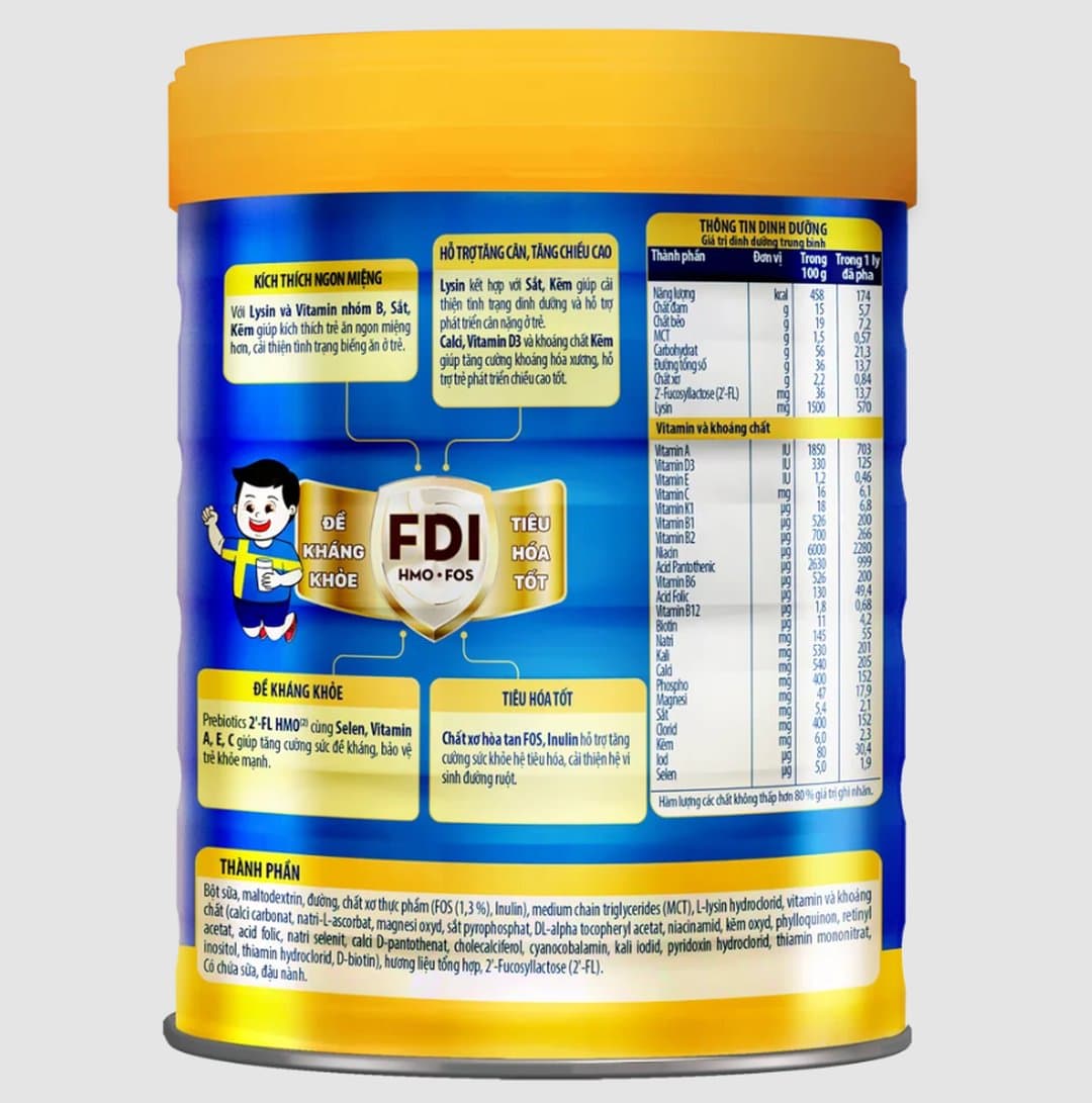 Sữa bột NutiFood Grow PLUS+ Xanh cho trẻ trên 2 tuổi 900g — 4