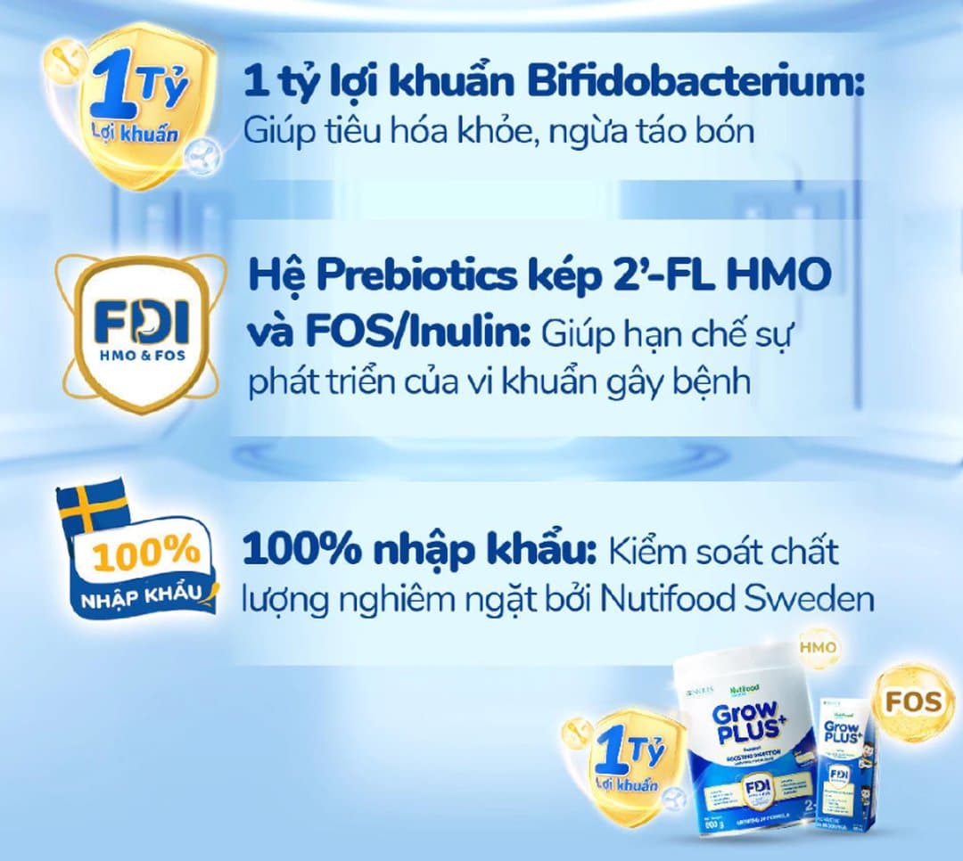 Thùng sữa nước pha sẵn NutiFood Xanh Tiêu Hóa Khỏe 180ml x 48 hộp — 4