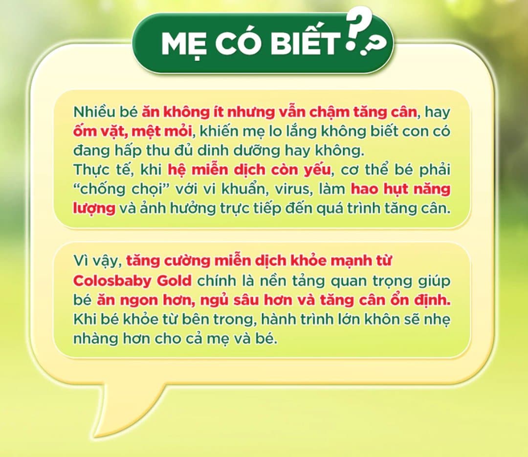 Sữa bột ColosBaby Gold 2+ vị nhạt tự nhiên cho trẻ trên 2 tuổi 800g — 2