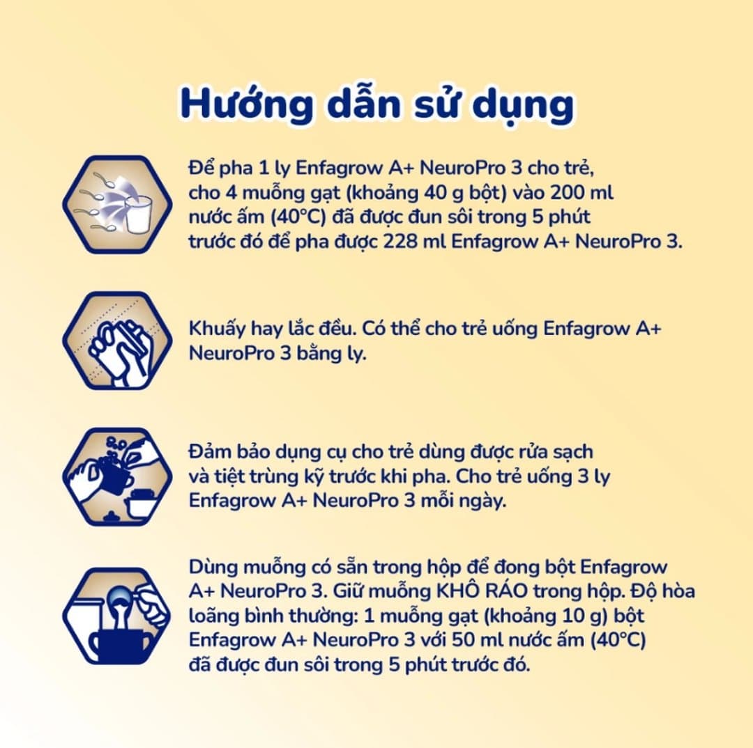 Sữa bột Enfagrow A+ NeuroPro số 3 cho trẻ từ 1 - 3 tuổi 830g — 6