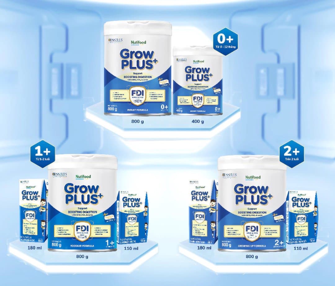 Thùng sữa nước pha sẵn NutiFood Xanh Tiêu Hóa Khỏe 110ml x 48 hộp — 4