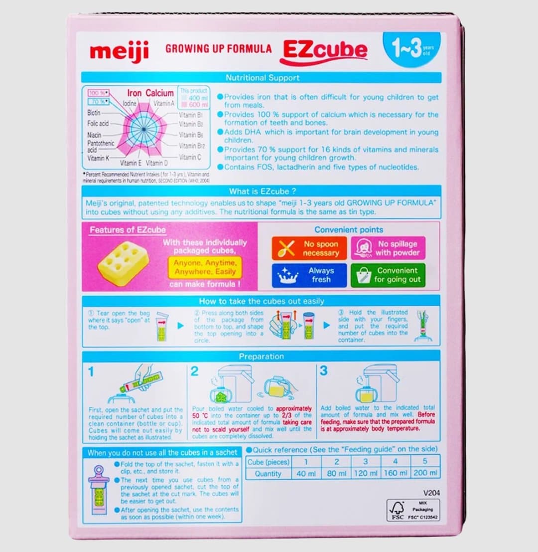Combo 2 Meiji Thanh HG 1-3 tuổi — 2