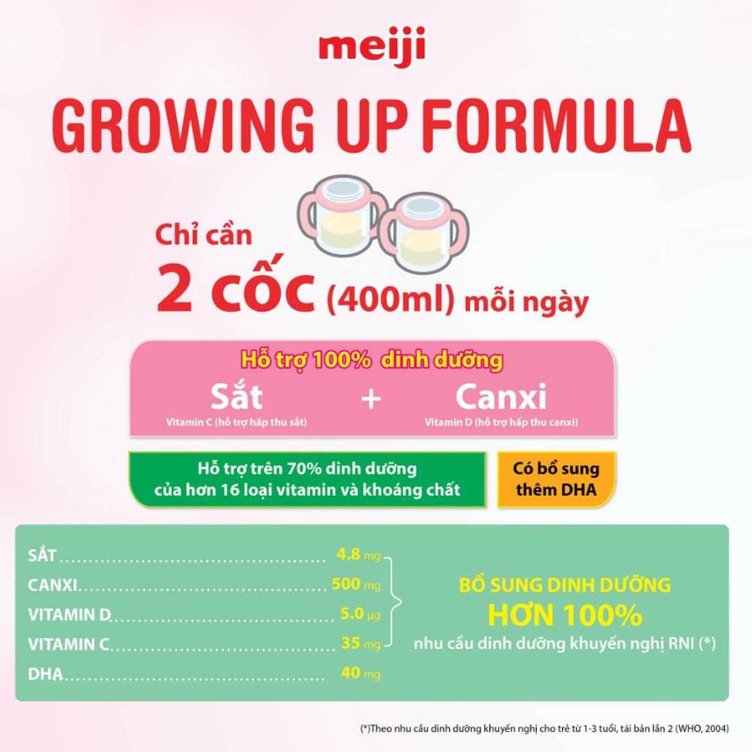 Combo 2 Meiji lon 800g 1-3 tuổi — 4