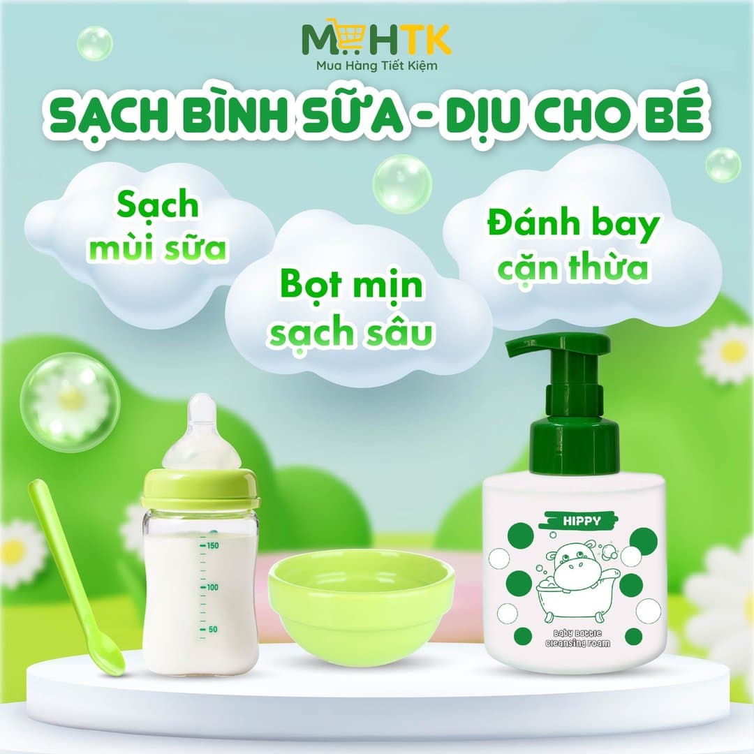 Nước rửa bình sữa HIPPY 400 ml — 5