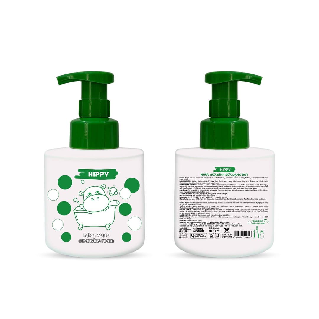 Nước rửa bình sữa HIPPY 400 ml — 6