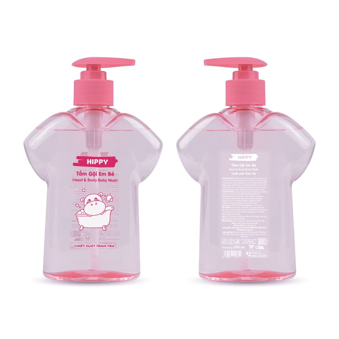 Tắm gội Hippy tràm trà 370 ml — 6